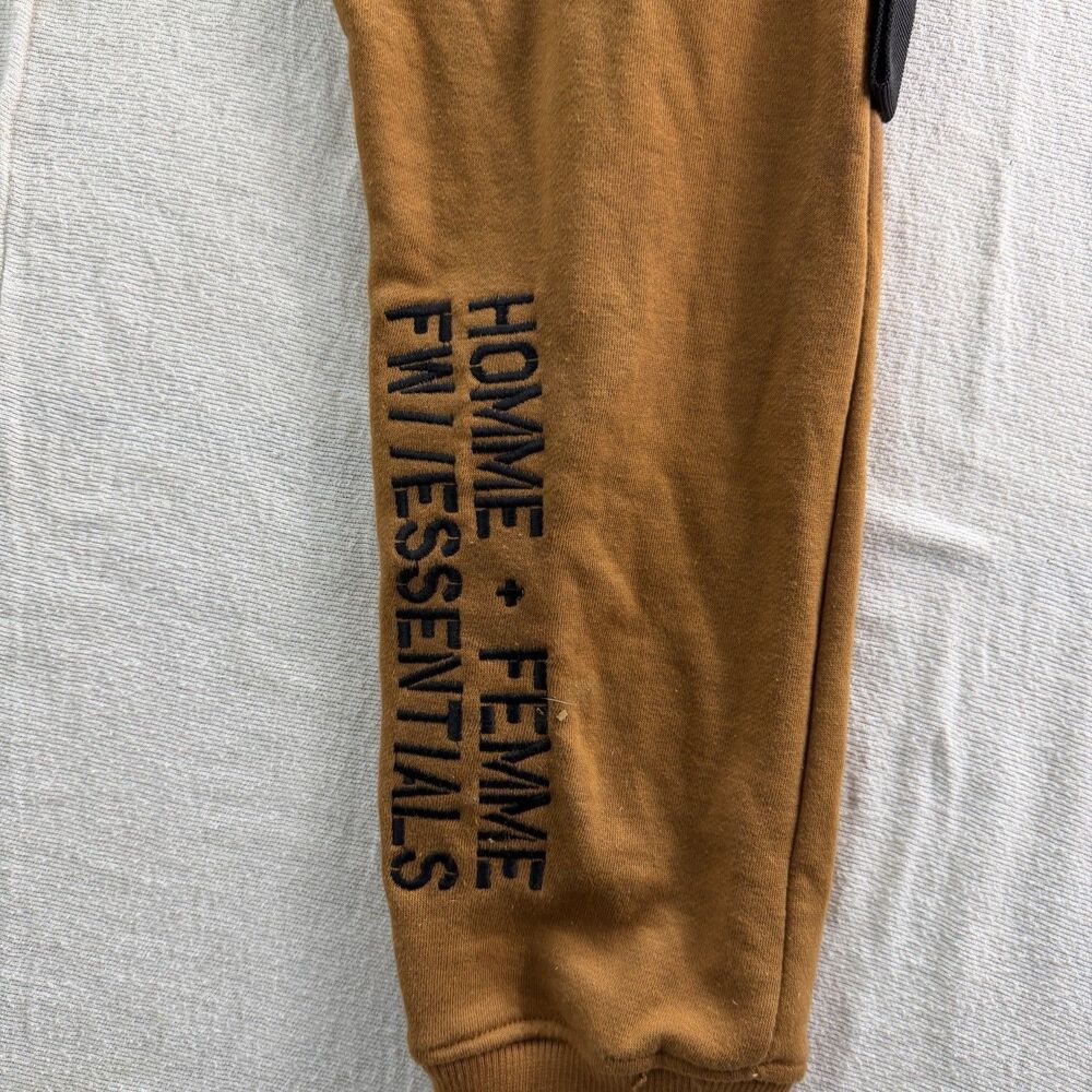 HOMME + FEMME Essentials jogger pants Size Large NWT Mens - Picture 2 of 10